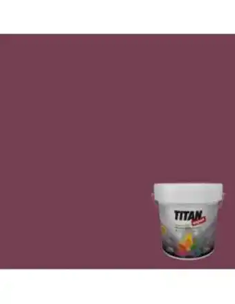 Pintura plástica titan export magenta bohemia 750ml - titan