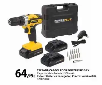 Taladro atornillador power plus