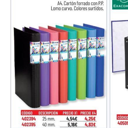 Carlin Cartón forrado con pp oferta