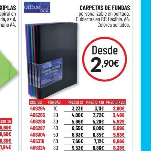 Carlin Carpetas de fundas oferta