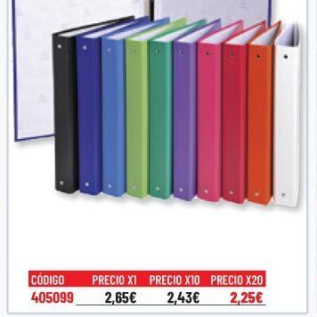 Carlin Carpetas de colores oferta
