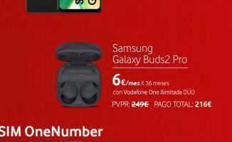 Vodafone Samsung galaxy oferta