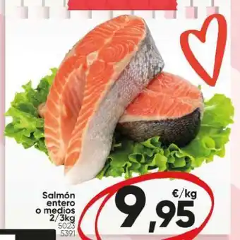 Family Cash Salmón entero oferta