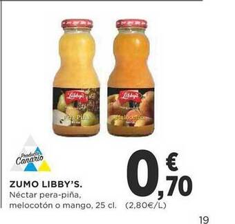 Supercor Zumo libby's oferta