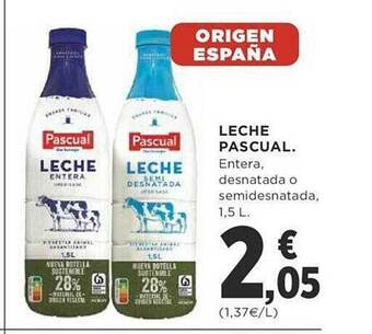 Supercor Leche pascual oferta