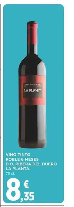 Supercor Vino tinto roble 6 meses d.o. ribera del duero la planta oferta