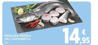 Supercor Merluza fresca del cantábrico oferta
