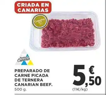 Supercor Preparado de carne picada de ternera canarian beef oferta