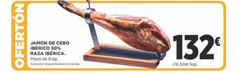Supercor Jamón de cebo ibérico 50% raza ibérica oferta
