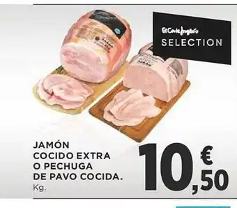 Supercor Jamón cocido extra o pechuga de pavo cocido oferta