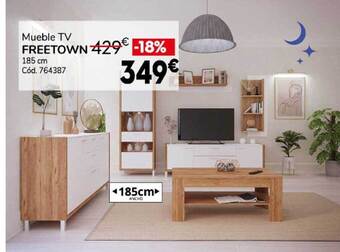 Conforama Mueble tv freetown oferta