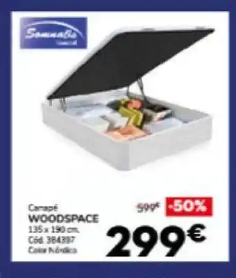 Conforama Canapé woodspace somnalis oferta