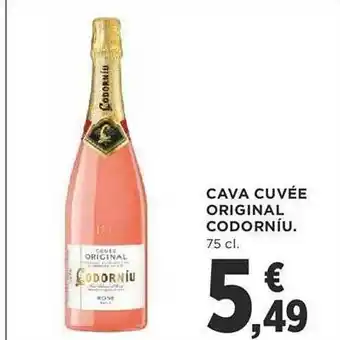 Supercor Exprés Cava cuvée origianl codorniu oferta