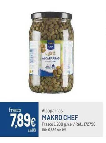 Makro Alcaparras makro chef oferta