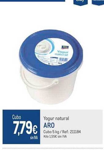 Makro Yogur natural aro oferta