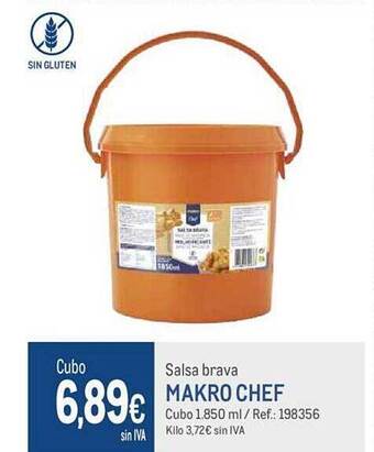Makro Salsa brava makro chef oferta