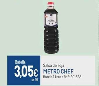 Makro Salsa de soja metro chef oferta