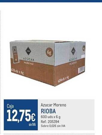 Makro Azucar moreno rioba oferta