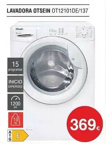 Milar Lavadora otsein ot12101de 137 oferta