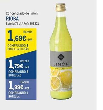 Makro Concentrado de limón rioba oferta