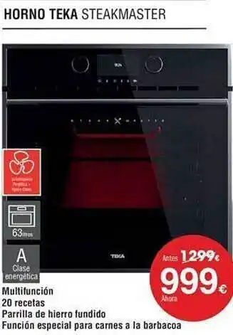 Milar Horno teka steakmaster oferta