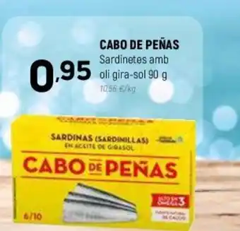 Coviran Cabo De Peñas Sardinetes amb Oli Gira-sol 90 g. oferta