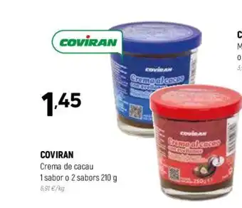 Coviran Coviran Crema De Cacau 1 Sabor 0 2 Sabors 210 g. oferta