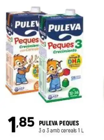 Coviran Puleva Peques 3 o 3 amb Cereals 1 L oferta