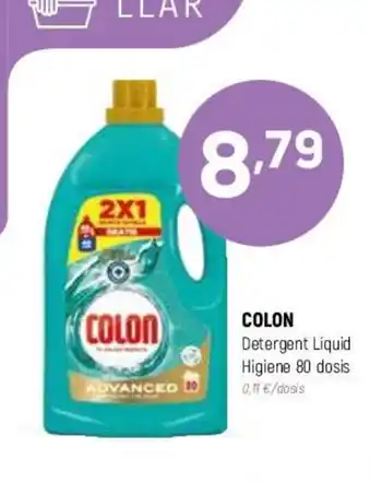 Coviran Colon Detergent Liquid Higiene 80 dosis oferta