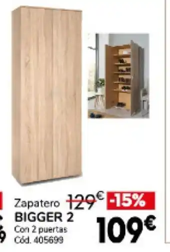 Conforama Zapatero Bigger 2 oferta