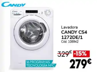 Conforama Lavadora Candy CS4 1272DE/1 oferta