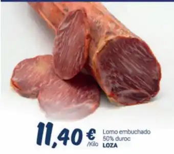 Supermercados Plaza Lomo Embuchado 50% Duroc Loza oferta