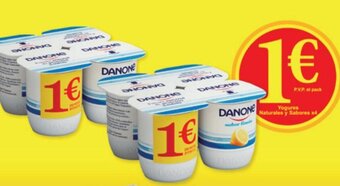 Supermercados Plaza Yogures Naturales y Sabores x 4 oferta