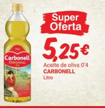 Supermercados Plaza Aceite De Oliva 0'4 Carbonell Litro oferta