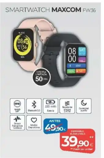 Tien 21 Smartwatch Maxcom oferta