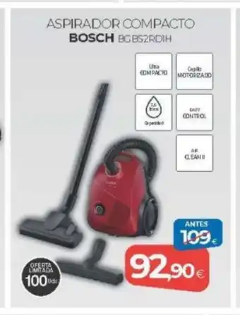 Tien 21 Aspirador Compacto Bosch BGBS2RD1H oferta