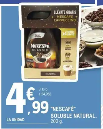 E.Leclerc Nescafé Soluble Natural oferta