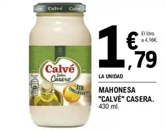 E.Leclerc Mahonesa Calvé Casera oferta