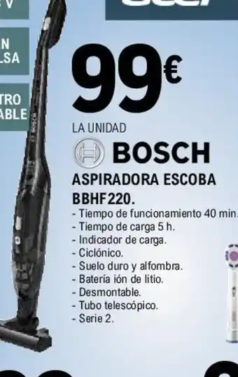 E.Leclerc Aspiradora Escoba BBHF220 oferta