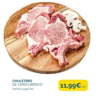 Cash Ecofamilia Chuletero de Cerdo Ibérico oferta