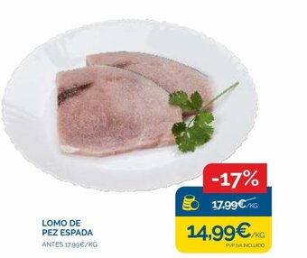 Supermercados La Despensa Lomo de Pez Espada oferta