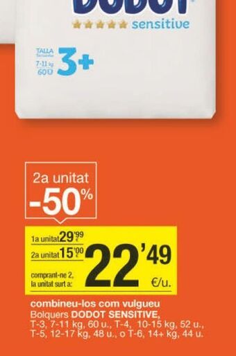 BonpreuEsclat Suavizante dodot oferta