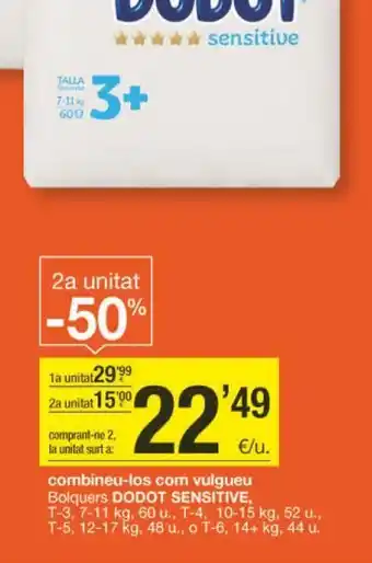BonpreuEsclat Suavizante dodot oferta