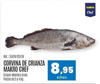 Makro Corvina de Crianza Makro Chef oferta