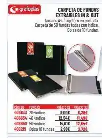 Carlin Carpeta de fundas grafoplas oferta
