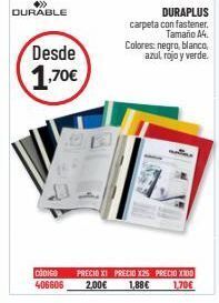 Carlin Carpetas blanco oferta