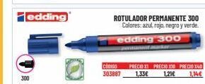 Carlin Rotulador permanente edding oferta