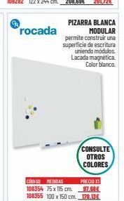 Carlin Pizarra blanca oferta