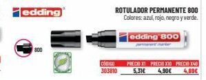 Carlin Rotulador permanente edding oferta