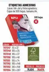 Carlin Codigo medidas (mm) 707347 70 x 37 707348 105 x 35 707349 105 x 37 707350 105 x 48 707351 105 x 74 707352 105 x 148 707353 2 oferta